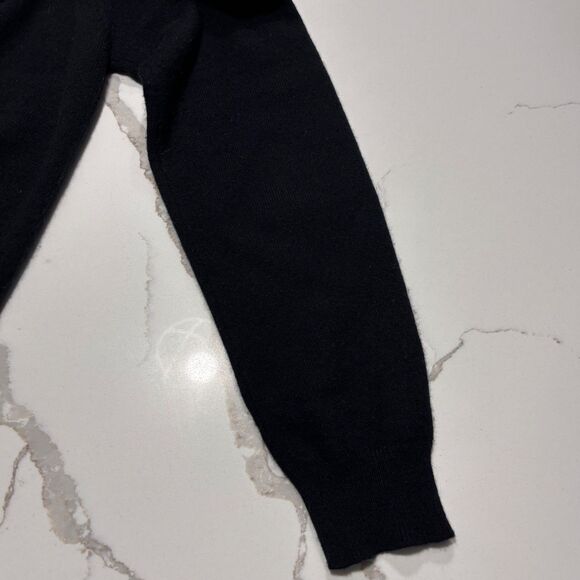 100% Cashmere COUNTRY SHOP | Women’s Black Turtleneck Long Sleeve Sweater Size M - Picture 10 of 16